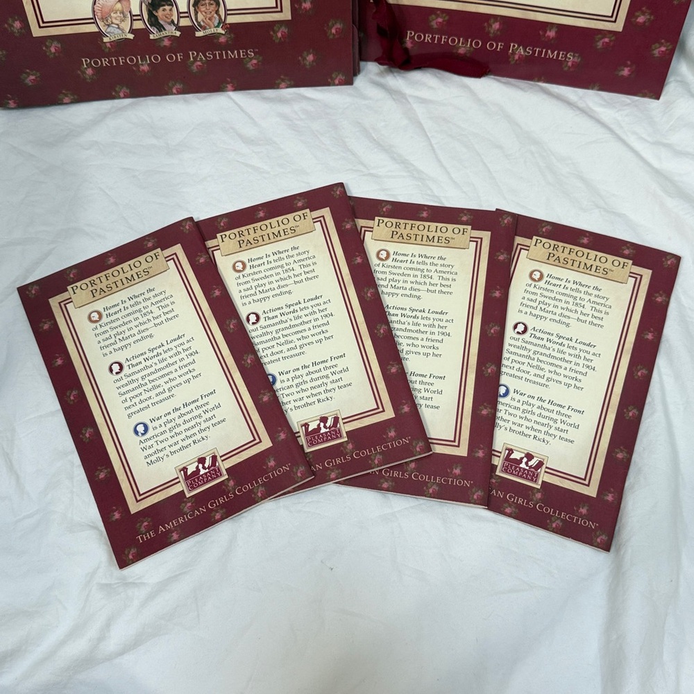 The American Girls Portfolio of Pastimes Bundle Set - Theater & Diary Books - Picture 4 of 16